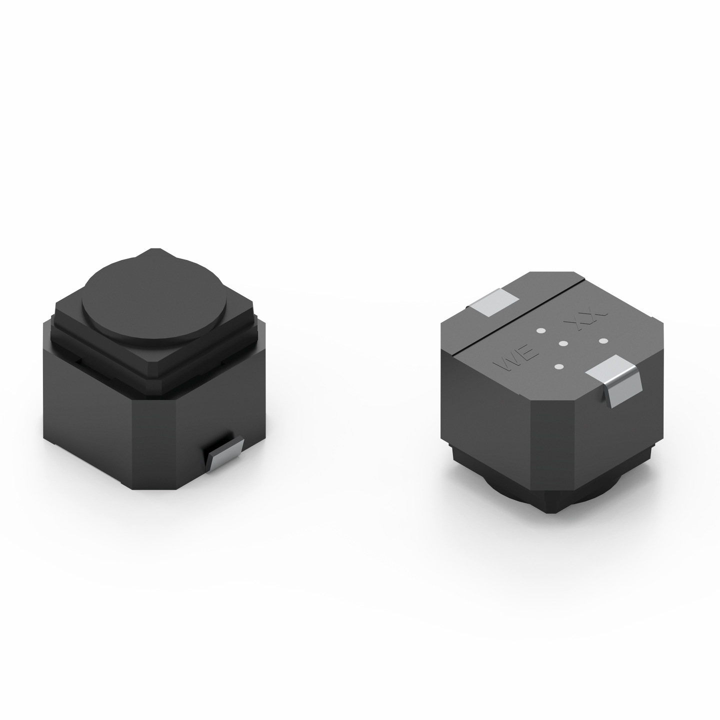 WSTASV SMT long travel tact switch 6 x 6 mm Electromechanical Components Würth Elektronik